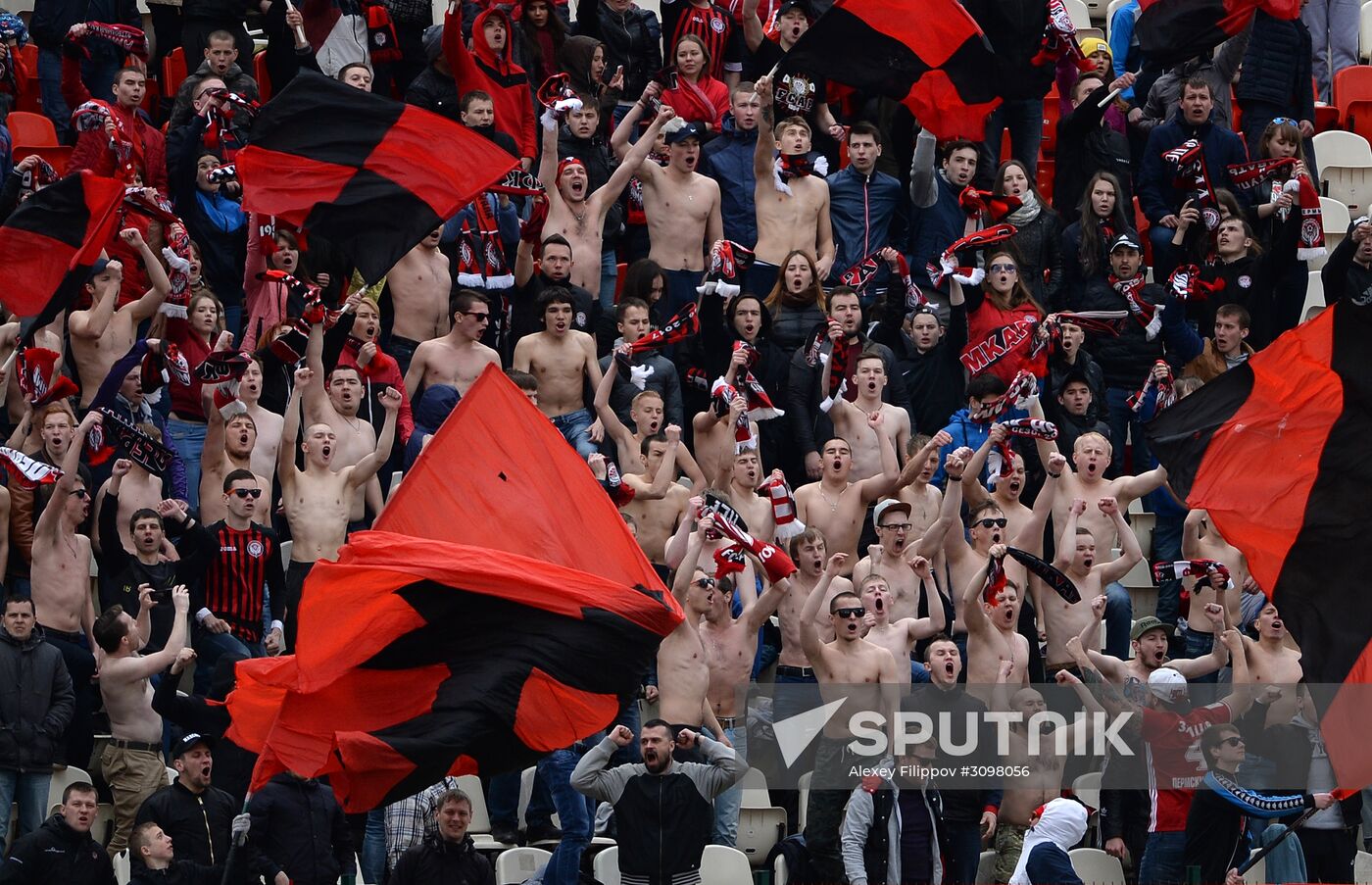 Russian Football Premier League. Amkar vs. Spartak