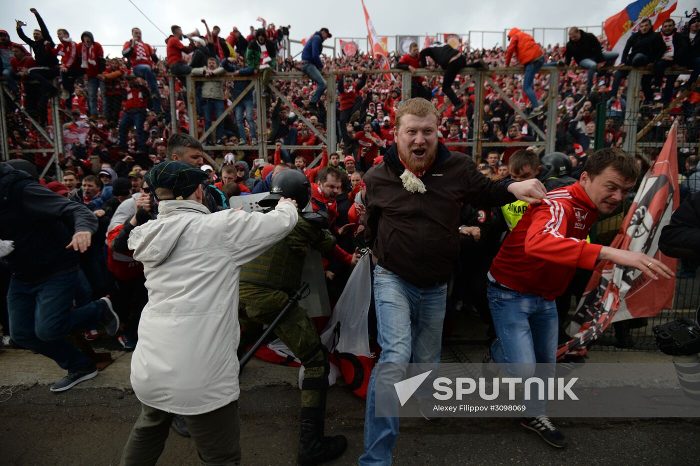 Russian Football Premier League. Amkar vs. Spartak