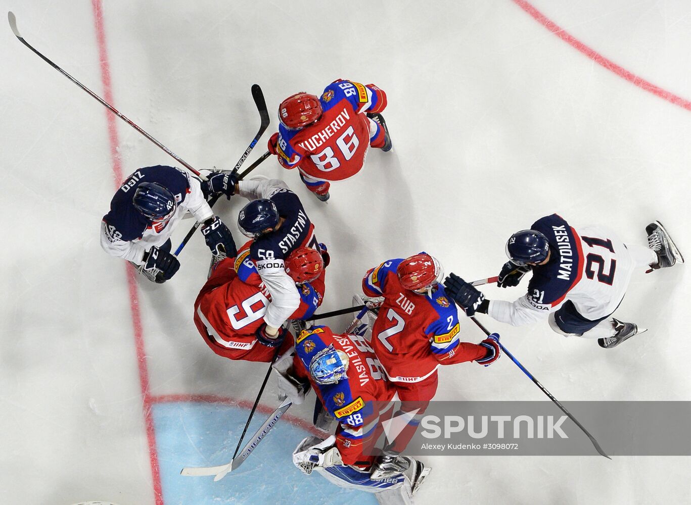 IIHF World Championship 2017. Russia vs. Slovakia