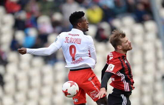 Russian Football Premier League. Amkar vs. Spartak