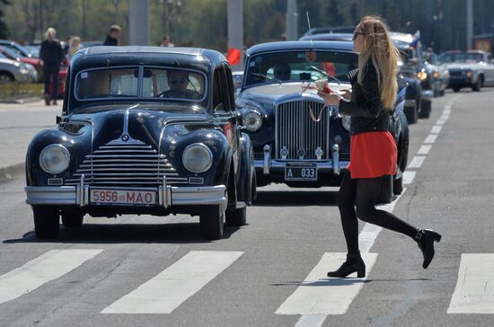 Oldtimer festival in Minsk