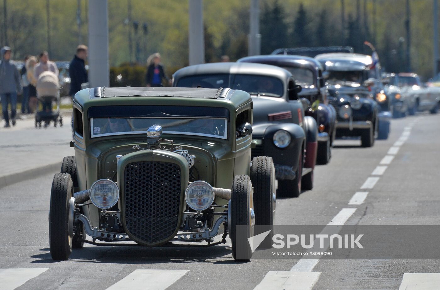 Oldtimer festival in Minsk