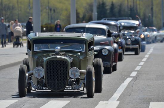 Oldtimer festival in Minsk