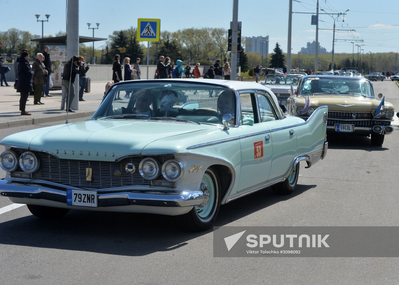 Oldtimer festival in Minsk