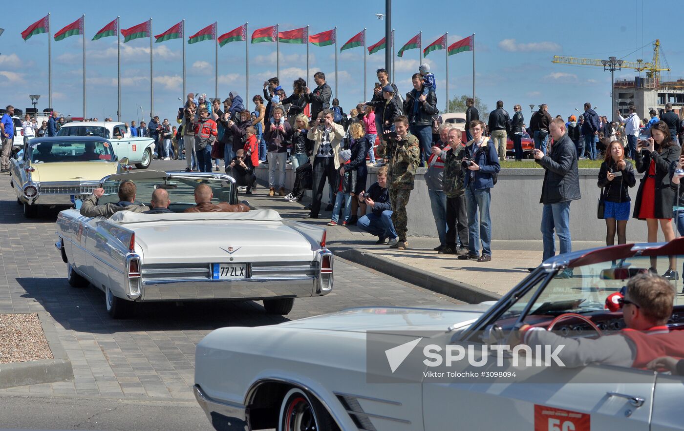 Oldtimer festival in Minsk