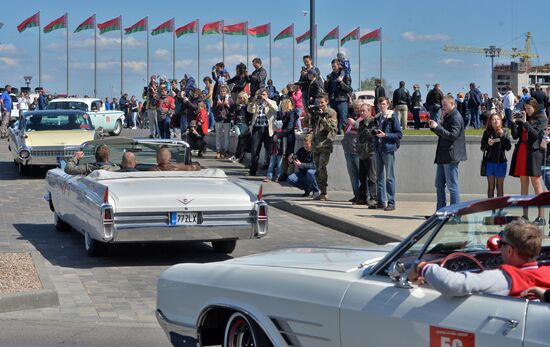 Oldtimer festival in Minsk