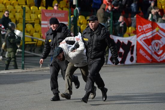 Russian Football Premier League. Amkar vs. Spartak