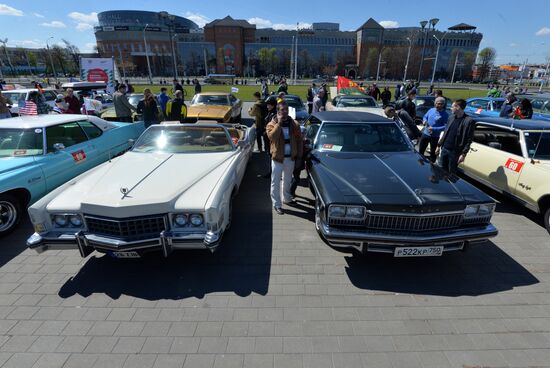 Oldtimer festival in Minsk