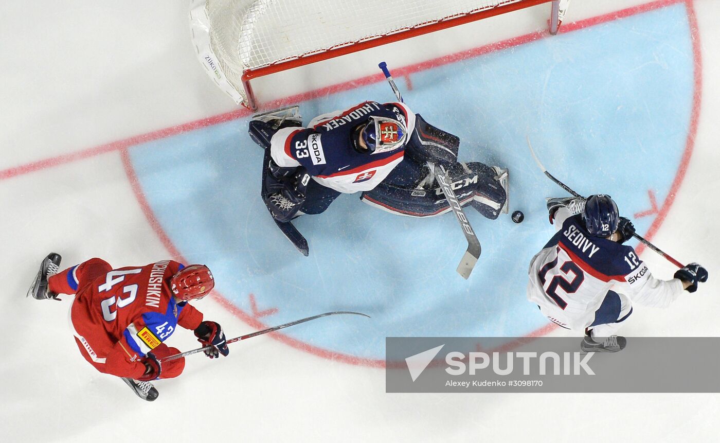 IIHF World Championship 2017. Russia vs. Slovakia