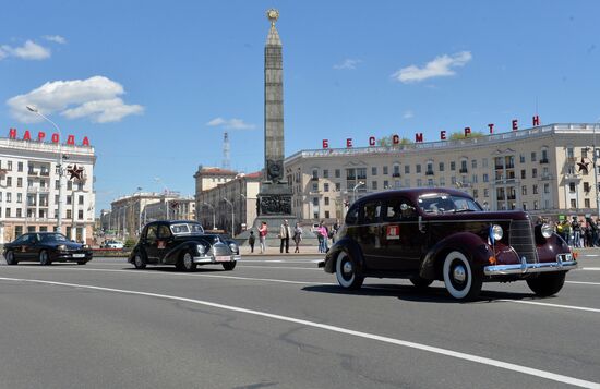 Oldtimer festival in Minsk