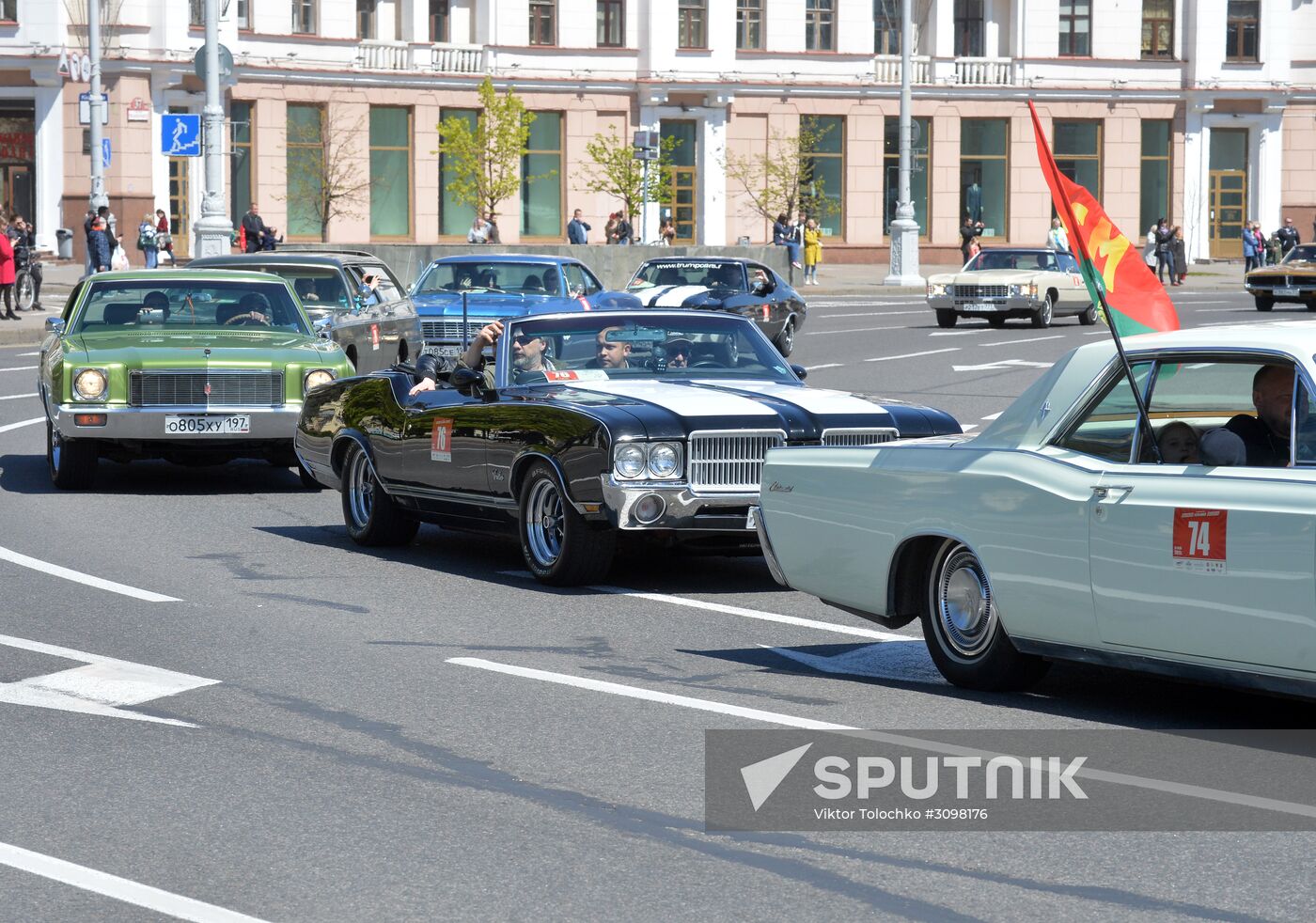 Oldtimer festival in Minsk
