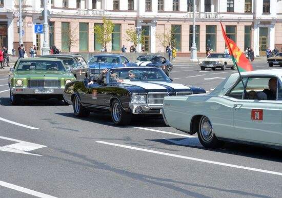 Oldtimer festival in Minsk