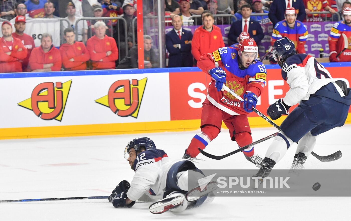 IIHF World Championship 2017. Russia vs. Slovakia
