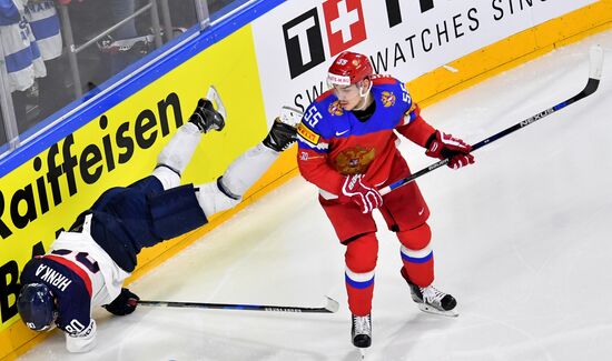 2017 IIHF World Championship. Russia vs. Slovakia