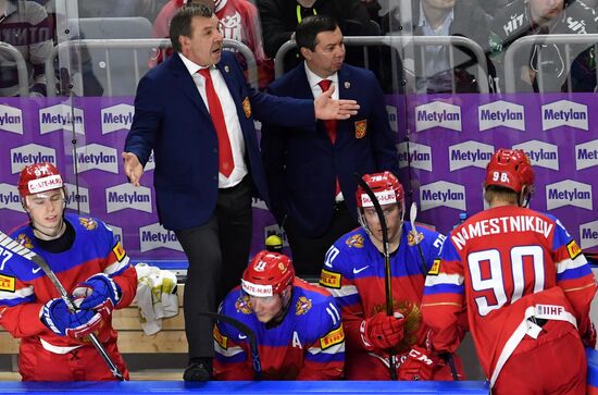 2017 IIHF World Championship. Russia vs. Slovakia