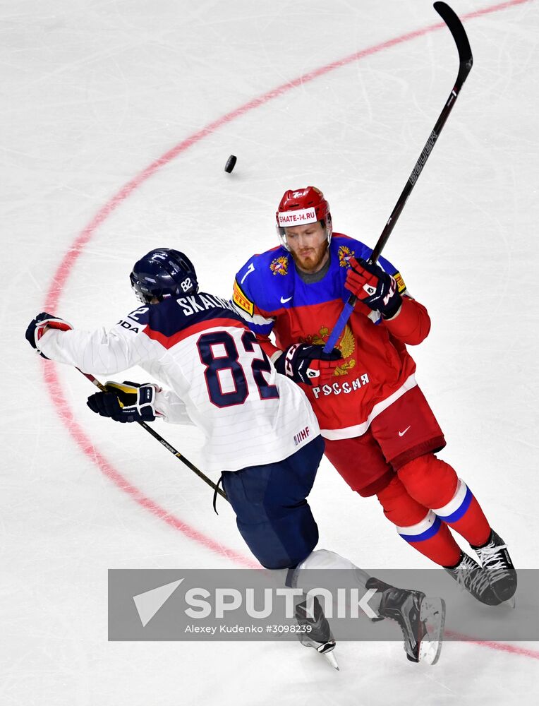 2017 IIHF World Championship. Russia vs. Slovakia