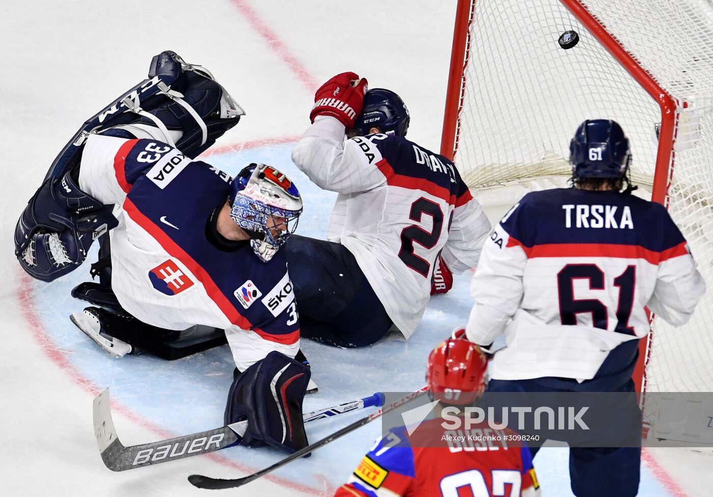 2017 IIHF World Championship. Russia vs. Slovakia