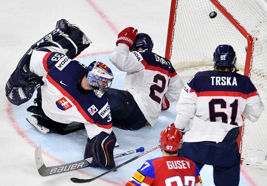 2017 IIHF World Championship. Russia vs. Slovakia