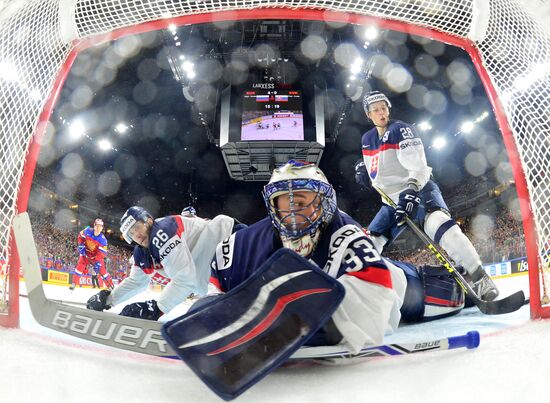 2017 IIHF World Championship. Russia vs. Slovakia