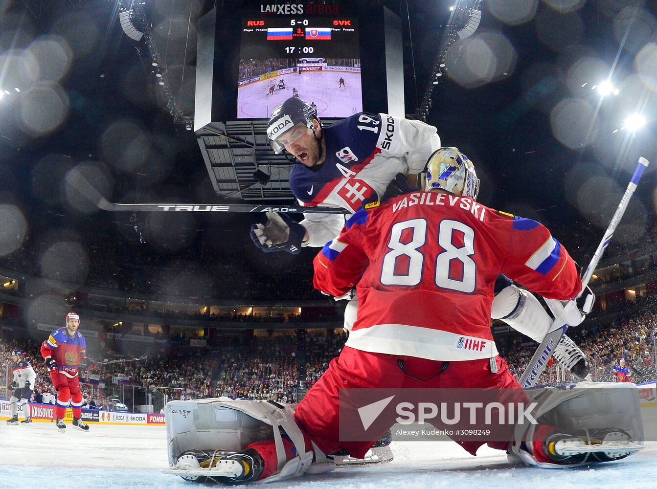 2017 IIHF World Championship. Russia vs. Slovakia