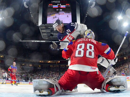 2017 IIHF World Championship. Russia vs. Slovakia