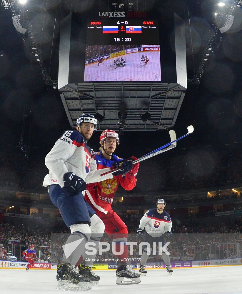2017 IIHF World Championship. Russia vs. Slovakia