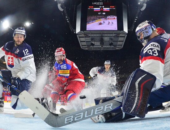 2017 IIHF World Championship. Russia vs. Slovakia