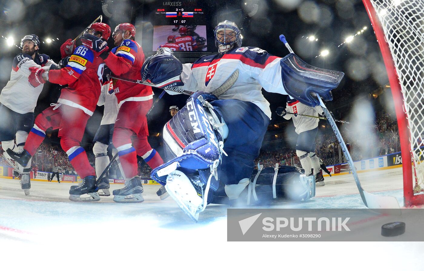 2017 IIHF World Championship. Russia vs. Slovakia