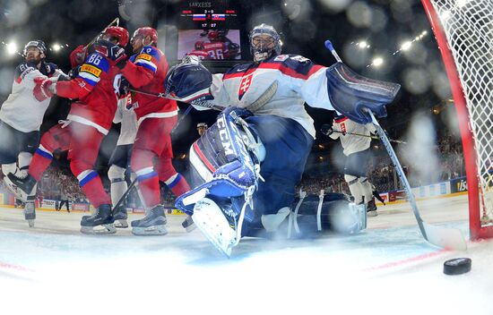 2017 IIHF World Championship. Russia vs. Slovakia