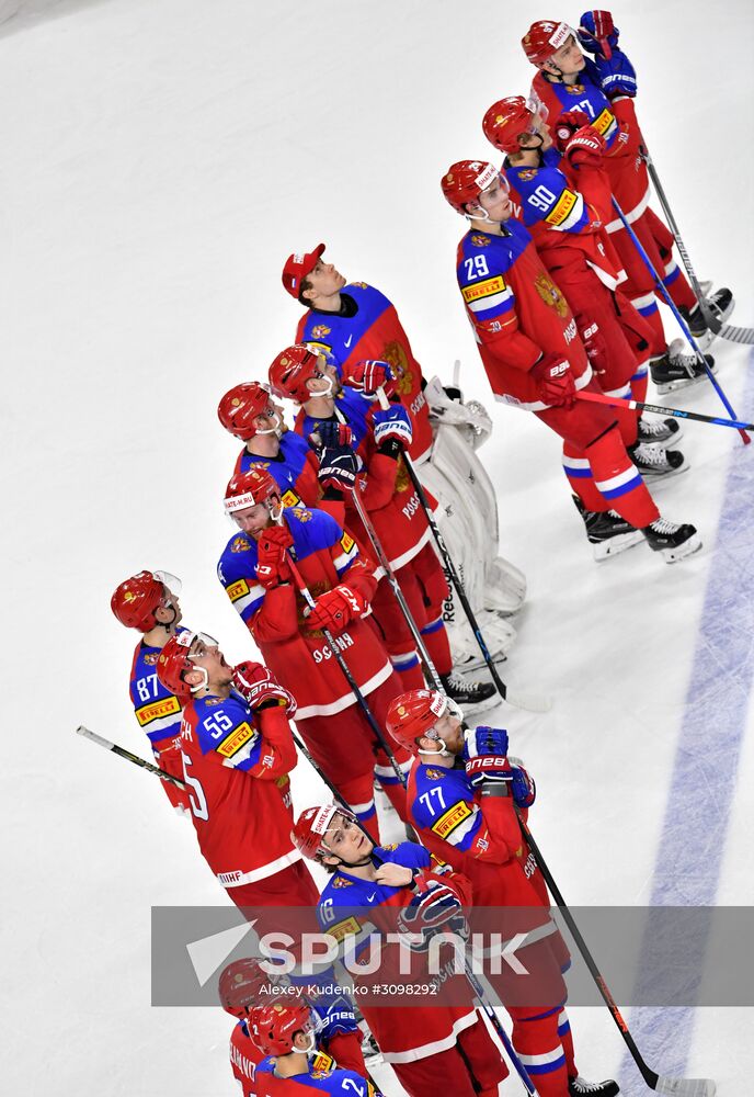 2017 IIHF World Championship. Russia vs. Slovakia