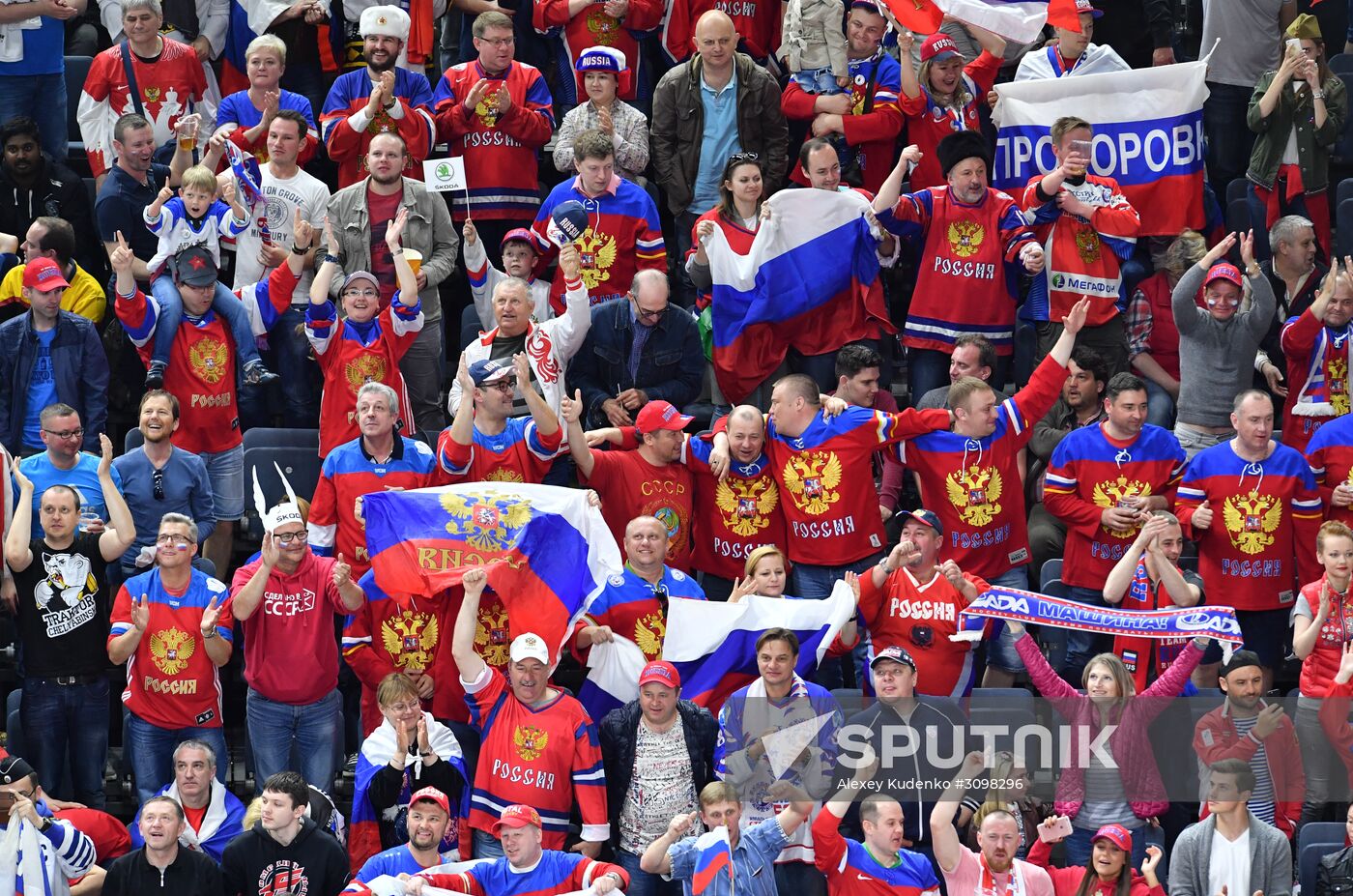 2017 IIHF World Championship. Russia vs. Slovakia