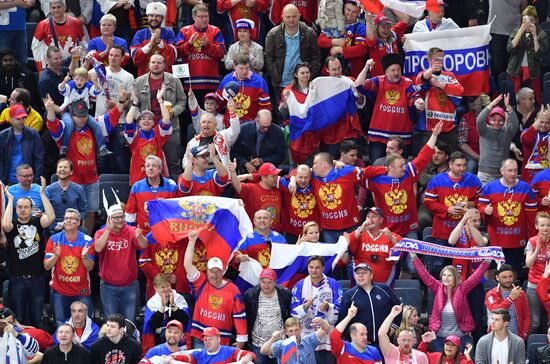 2017 IIHF World Championship. Russia vs. Slovakia