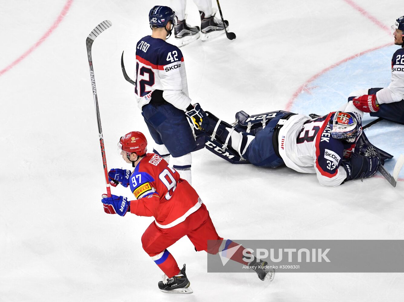 2017 IIHF World Championship. Russia vs. Slovakia