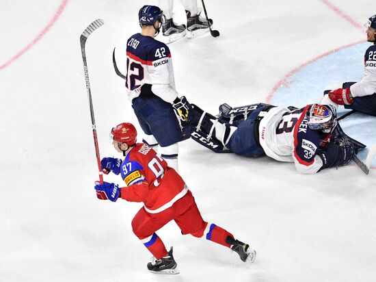 2017 IIHF World Championship. Russia vs. Slovakia