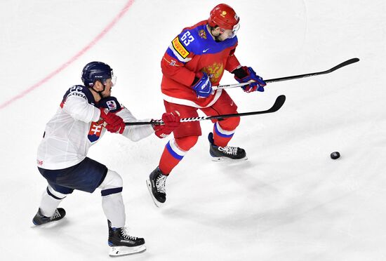 2017 IIHF World Championship. Russia vs. Slovakia