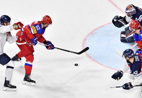 2017 IIHF World Championship. Russia vs. Slovakia
