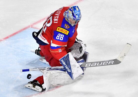 2017 IIHF World Championship. Russia vs. Slovakia