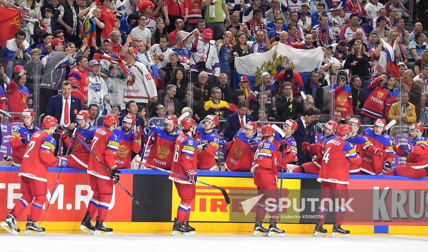 IIHF World Championship 2017. Russia vs. Slovakia