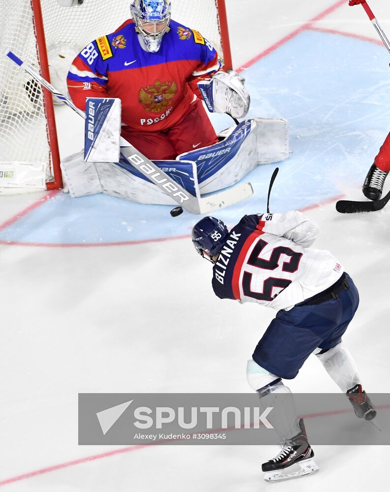 IIHF World Championship 2017. Russia vs. Slovakia