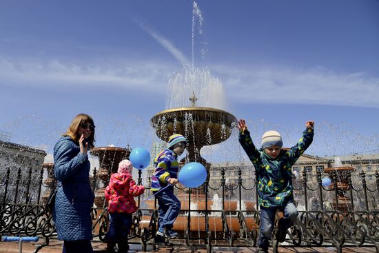 Russian cities. Khabarovsk