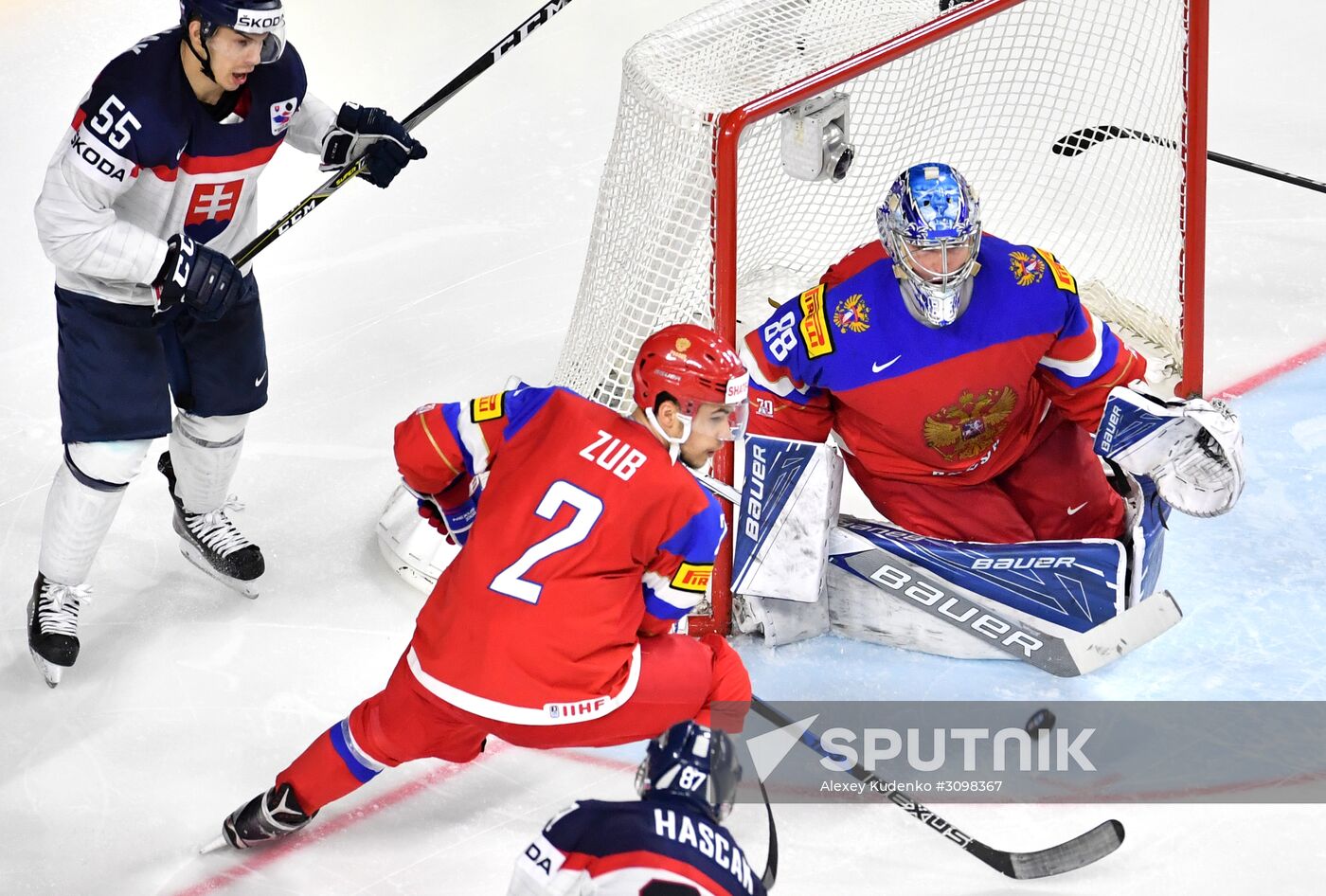 2017 IIHF World Championship. Russia vs. Slovakia