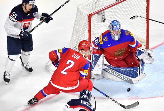 2017 IIHF World Championship. Russia vs. Slovakia
