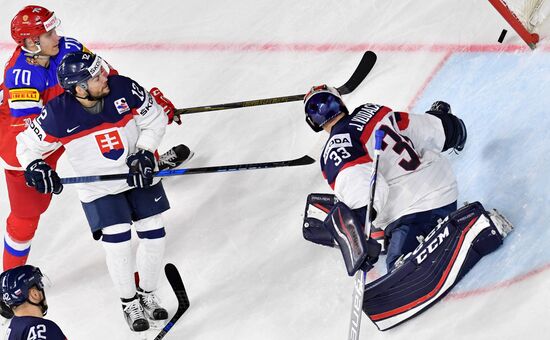 2017 IIHF World Championship. Russia vs. Slovakia