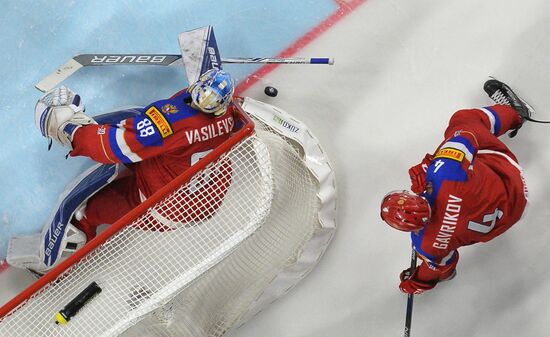 2017 IIHF World Championship. Russia vs. Slovakia