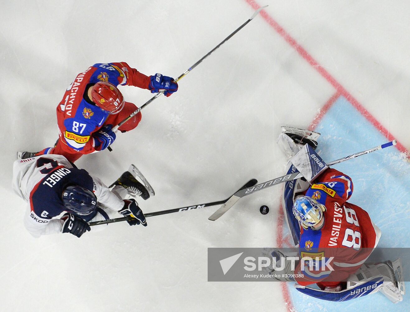 2017 IIHF World Championship. Russia vs. Slovakia