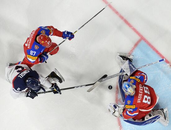 2017 IIHF World Championship. Russia vs. Slovakia