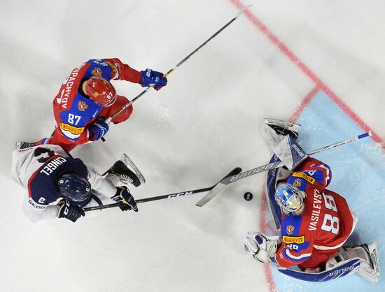 2017 IIHF World Championship. Russia vs. Slovakia