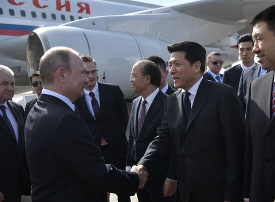 President Vladimir Putin's working visit to China