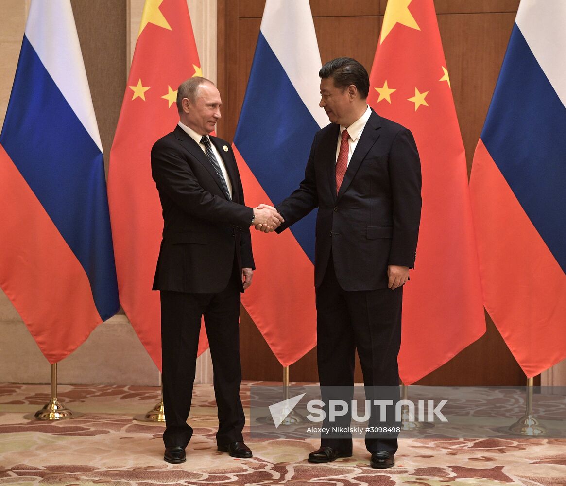 President Vladimir Putin's working visit to China