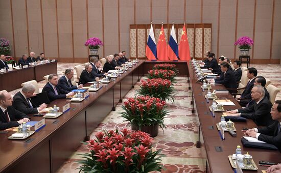 President Vladimir Putin's working visit to China